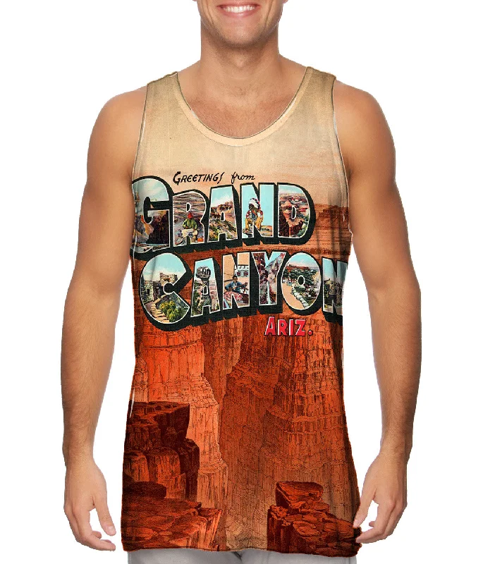 Mock Neck Women's Performance Tank Tops for CyclingGreetings From The Grand Canyon 063 Mock Neck Women's Performance Tank Tops for CyclingGreetings From The Grand Canyon 063