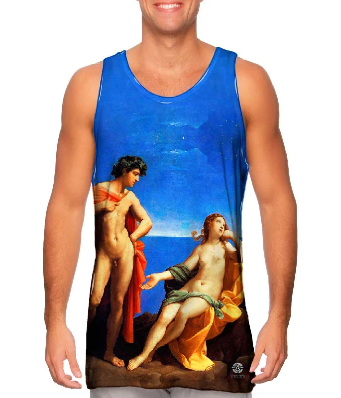 Women's Cropped Tank Tops with Vintage Band LogosGuido Renni - "Bacchus And Ariadne" Women's Cropped Tank Tops with Vintage Band LogosGuido Renni - "Bacchus And Ariadne"