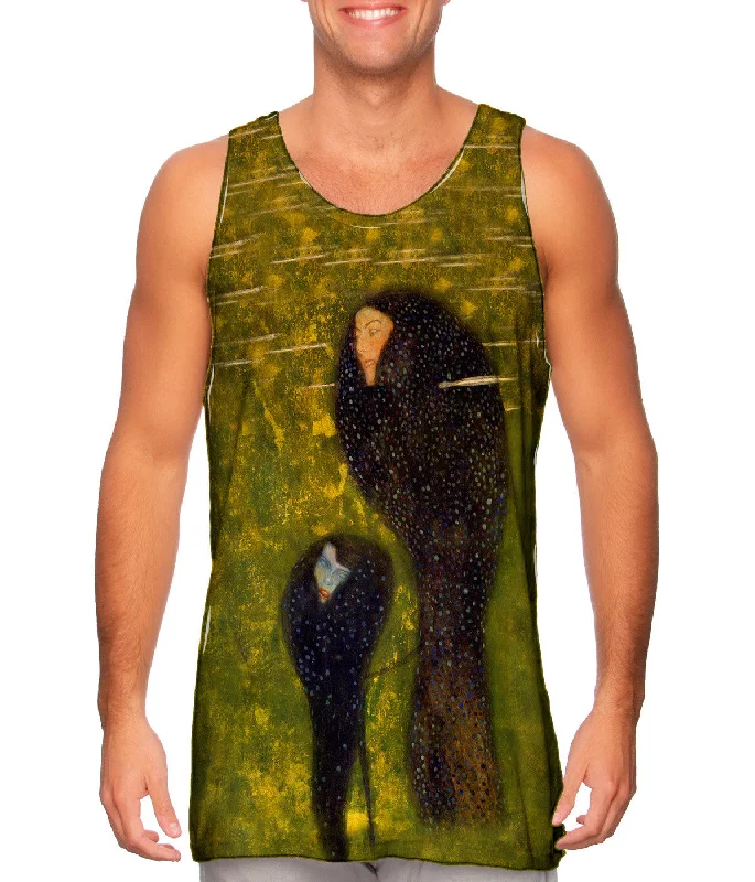 Plunge Neck Women's Seamless Tank Tops for a Smooth FitGustav Klimt - "Mermaids Whitefish" (1899) Plunge Neck Women's Seamless Tank Tops for a Smooth FitGustav Klimt - "Mermaids Whitefish" (1899)
