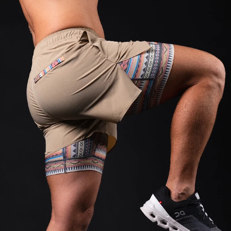 Tie - Waist Women Shorts for a Customizable FitMana Short (Performance) - Dune 5.5" & 7" Tie - Waist Women Shorts for a Customizable FitMana Short (Performance) - Dune 5.5" & 7"