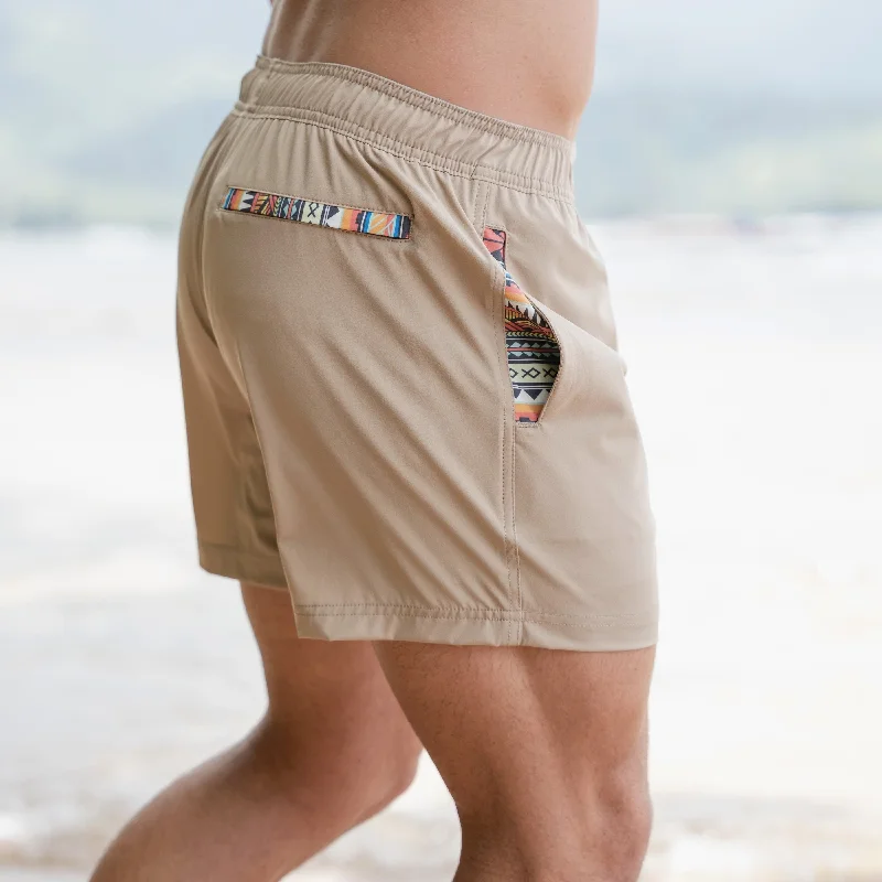 Tie - Waist Women Shorts for a Customizable FitNomad 3.0 Short (Hybrid) - Dune 5" & 7" Tie - Waist Women Shorts for a Customizable FitNomad 3.0 Short (Hybrid) - Dune 5" & 7"