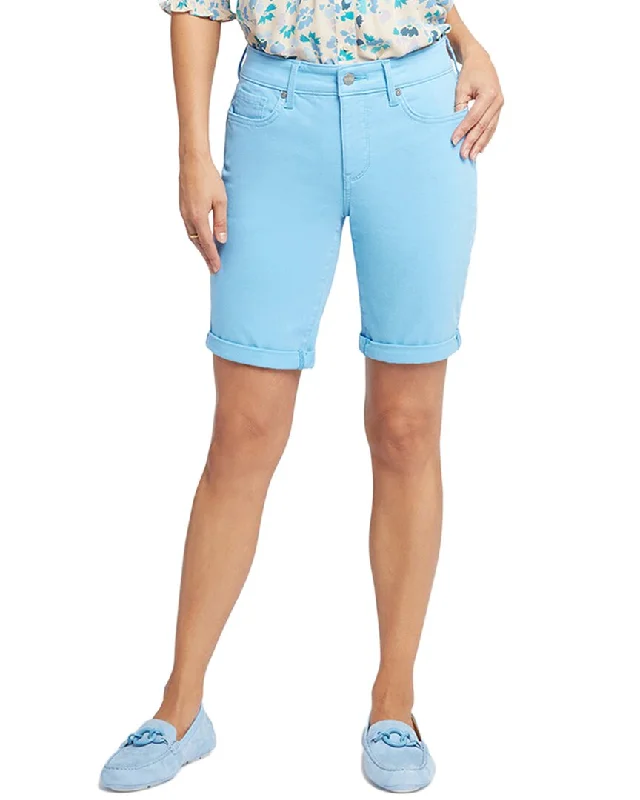 Printed Floral Women Shorts for a Summer - Ready StyleNYDJ Ella Bluebell Short