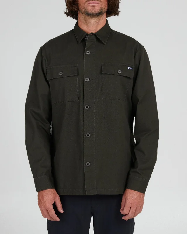 Ranger Faded L/S Woven - Black