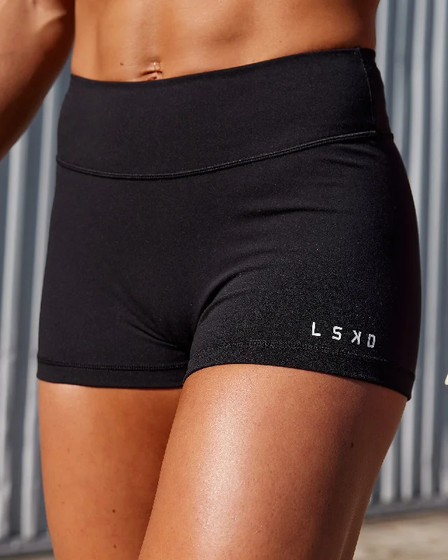 Denim Women Shorts with Distressed Details for a Casual VibeRXD Micro Shorts - Black Denim Women Shorts with Distressed Details for a Casual VibeRXD Micro Shorts - Black