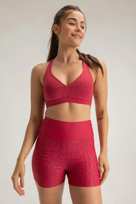 Embroidered Women Shorts with Intricate DesignsLIVE! Signature Fit Shorties