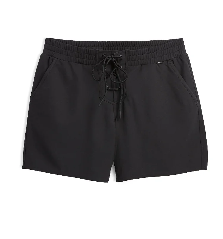 Plus Size Women Shorts with a Comfortable and Stylish FitSwim 7" Board Short - Black Rainbow Plus Size Women Shorts with a Comfortable and Stylish FitSwim 7" Board Short - Black Rainbow
