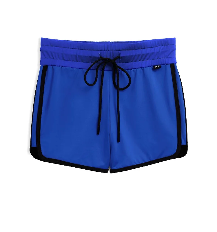Jeanette Women Shorts with a Soft and Comfortable FeelSwim High Waisted Boy Short - Royal Jeanette Women Shorts with a Soft and Comfortable FeelSwim High Waisted Boy Short - Royal
