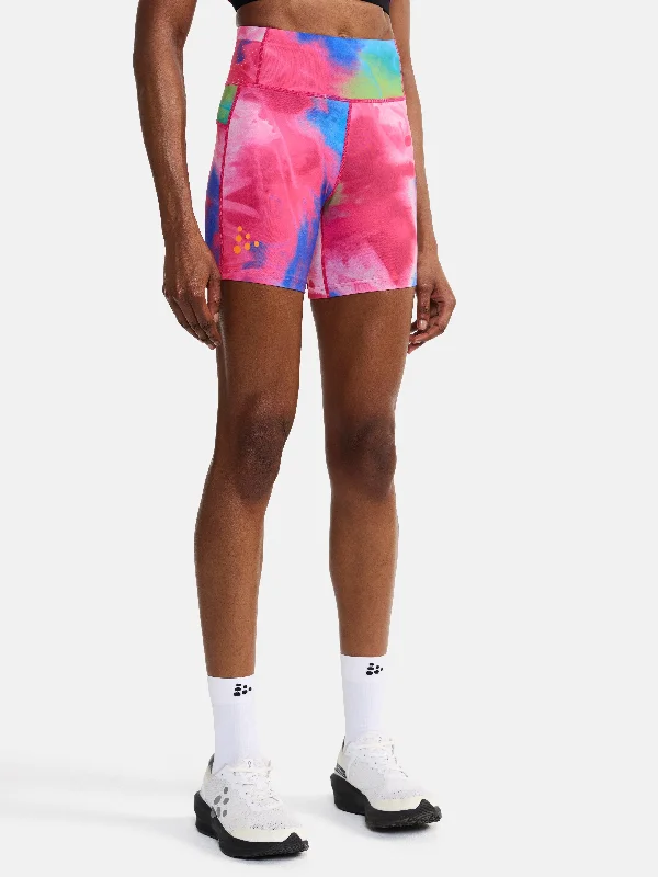 Ruffled Hem Women Shorts to Add a Feminine TouchWomen's PRO Hypervent Running Short Tights 2 Ruffled Hem Women Shorts to Add a Feminine TouchWomen's PRO Hypervent Running Short Tights 2