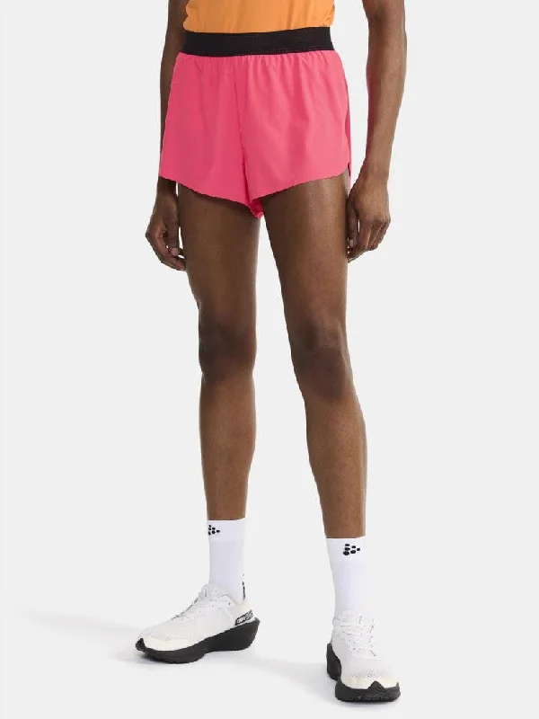 Embroidered Women Shorts with Intricate DesignsWomen's PRO Hypervent Running Split Shorts 2 Embroidered Women Shorts with Intricate DesignsWomen's PRO Hypervent Running Split Shorts 2